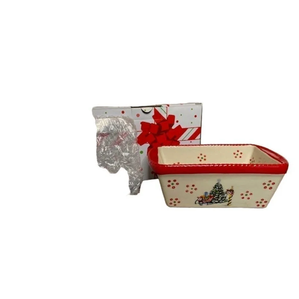 Temp-tations Holiday‎ Baking Dishes with Lids NEW in Gift Box Set of Three